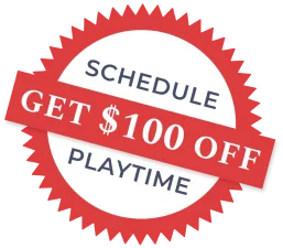Schedule Playtime - Get $100 Off